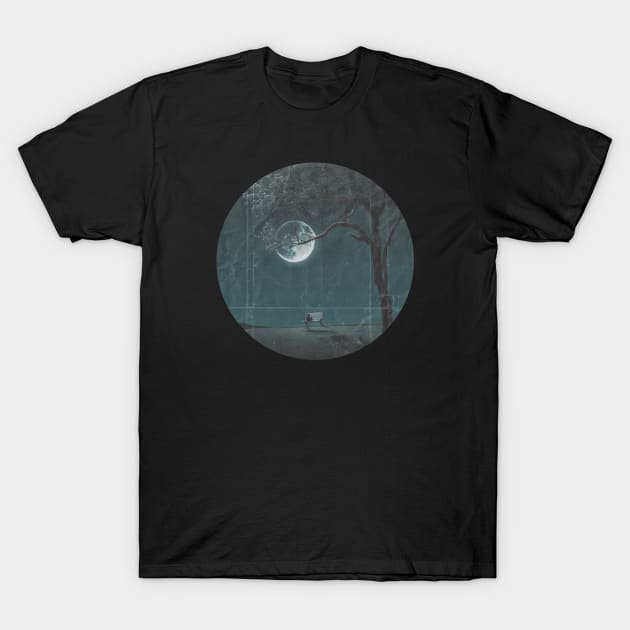 Full moon T-Shirt by Stitch & Stride